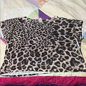 Leopard Print Kids Shirt